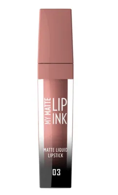 Жидкая матовая помада Golden Rose My Matte Lip Ink тон 03 Розово-коричневый