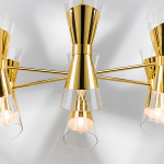 817122 Люстра STRATO 12х40W E14 ЗОЛОТО