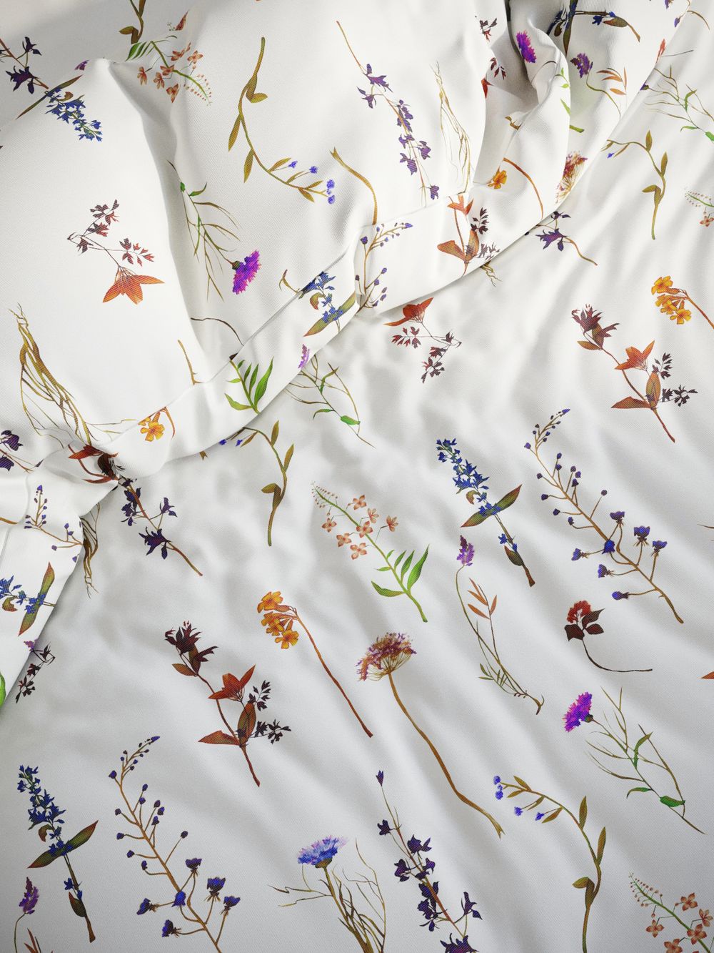 Наволочка комплект 2шт перкаль Сказка "Маргарита" 40х40 см на молнии