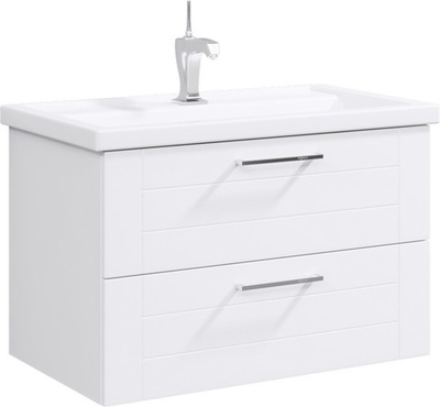 Манчестер Тумба под умывальник подвесная, цвет белый, MAN01082