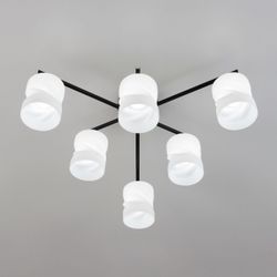 Citilux Нильс CL132165 Люстра потолочная Чёрная