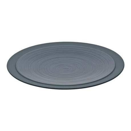 Тарелка обеденная 26см синяя Guy Degrenne Bahia Blue Stone