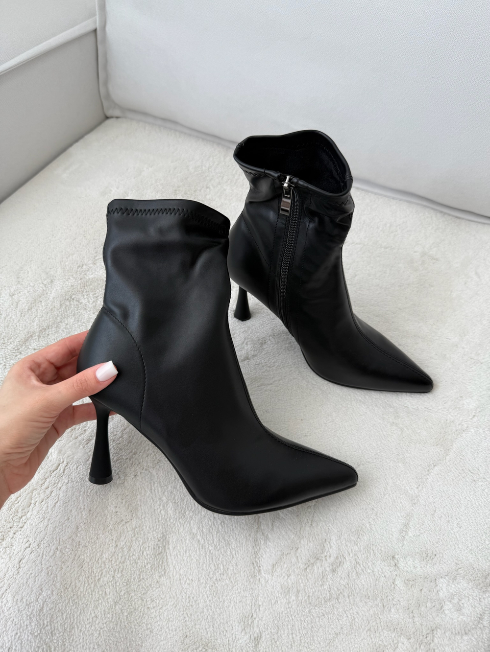 Ботильоны из эко кожи