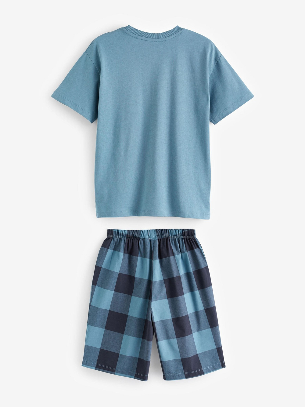 Пижама для мальчика Next 569-195, 3 шт., Голубой, Хаки, Розовый