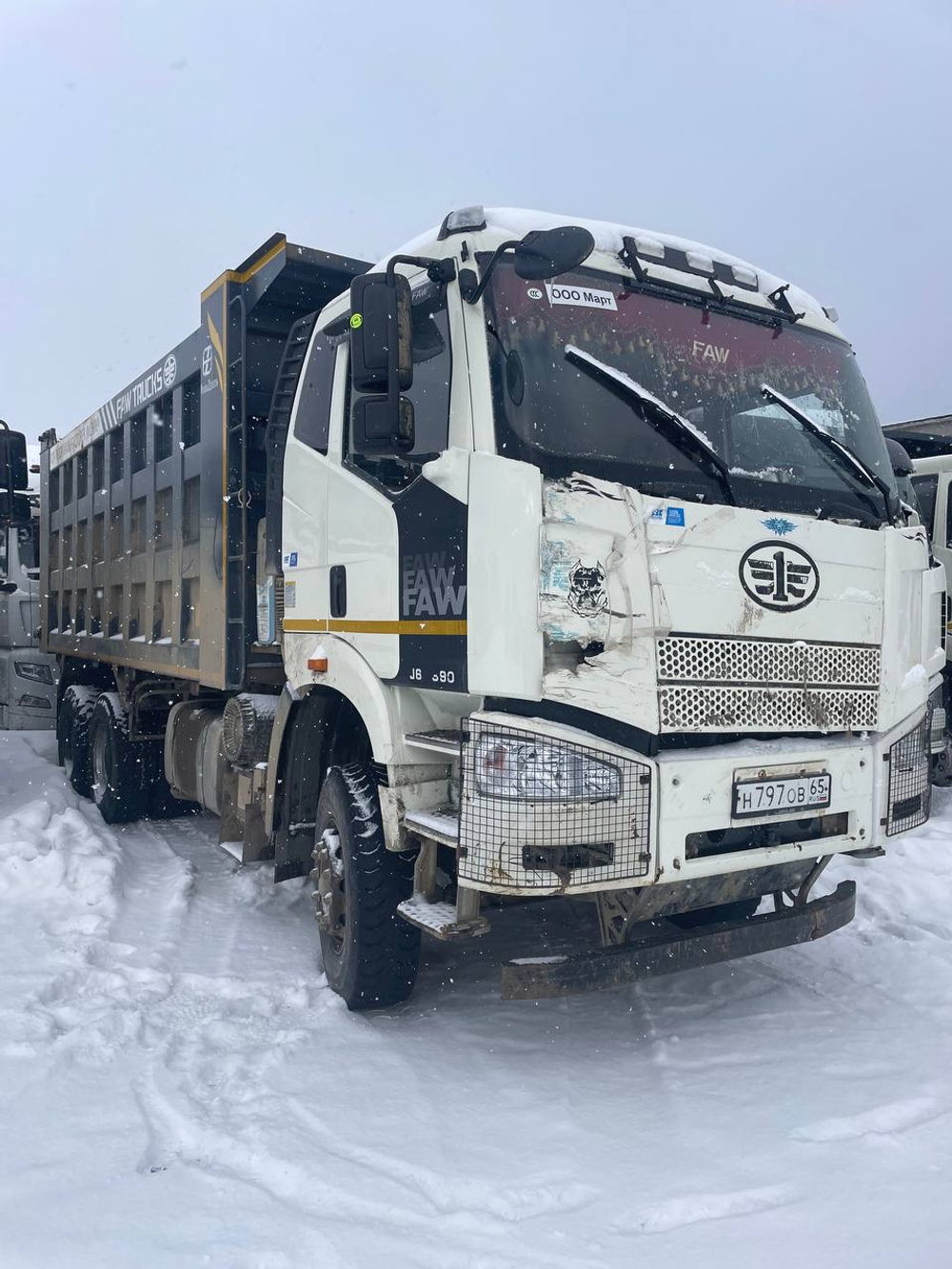FAW J6 6x4 Самосвал CA3250P66K24T1E5 (Дизельный, 11,1 л, 390 л.с., МТ)