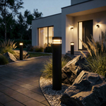 Садово-парковый светильник 1532 TECHNO LED 3000K чёрный 1532 TECHNO LED черный