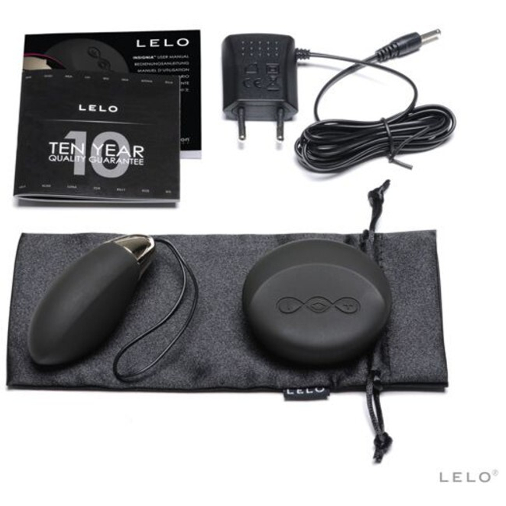 Инновационный Hi-Tech массажер "Lyla 2 Design Edition" (Цвет: черный)