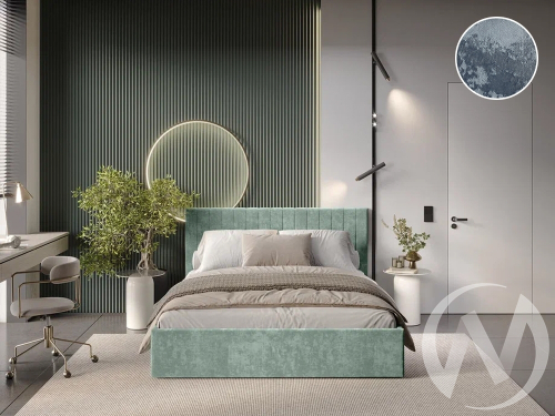 Кровать 1;6 КР-18 Хлоя (стальной)