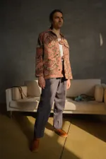 Купить Куртка Soeurs с Крупными Розами/Big Red Roses Jacket бордовая Куртка Soeurs с Крупными Розами/Big Red Roses Jacket бордовая