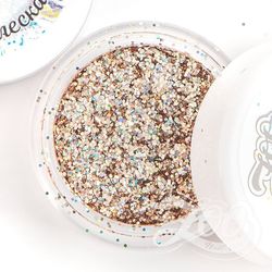 Zoo nail Глиттер голографический Магия Блеска 1245 шампань, 2гр