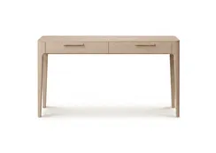 Консоль Type oak 2 ящика ширина 140 см (беленый дуб)