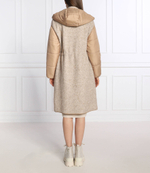 Хлопковое пальто Peserico - бежевый(S21339 A8381)