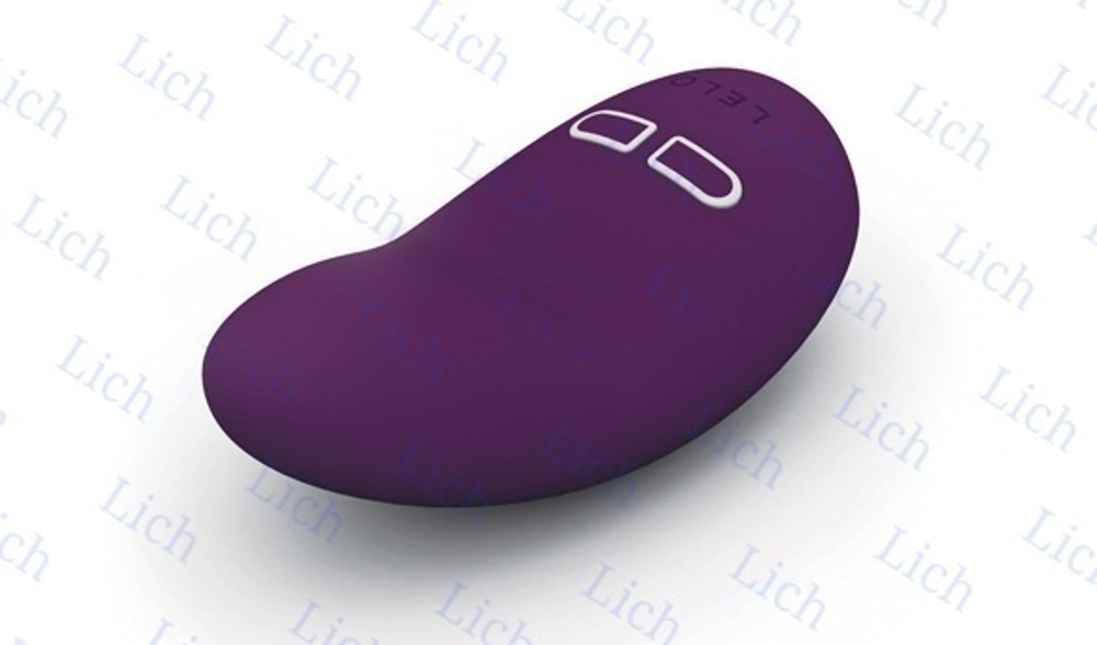 Сливовый шелковистый клиторальный стимулятор Lily (LELO)