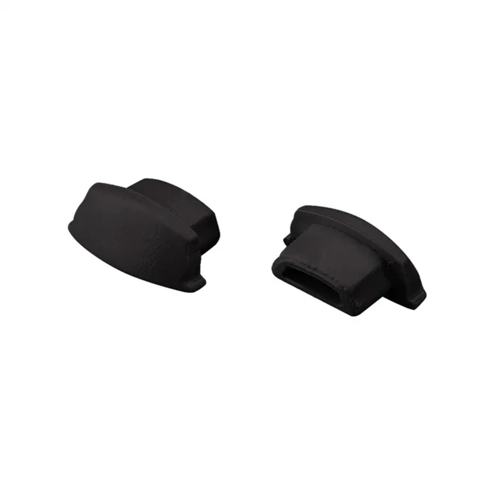 Заглушка ARH-BENT-W11 BLACK глухая (Arlight, Пластик) 039585