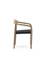 Кресло Glynis натуральный, черный