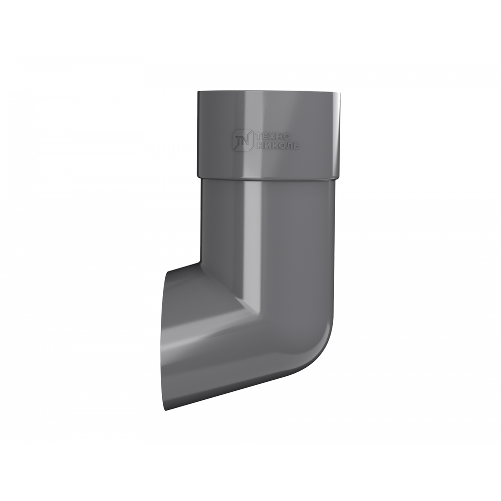 Слив трубы D82 // серый // Технониколь