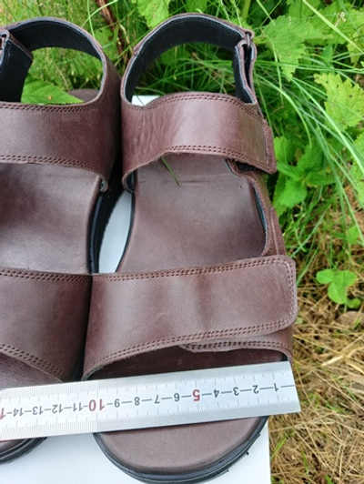 Ознакомительный образец! Мужские сандалии из натуральной кожи для широкой ноги.