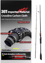 Cпиннинг Hasida MS-X Limited III тест 5-18 гр длина 240 см