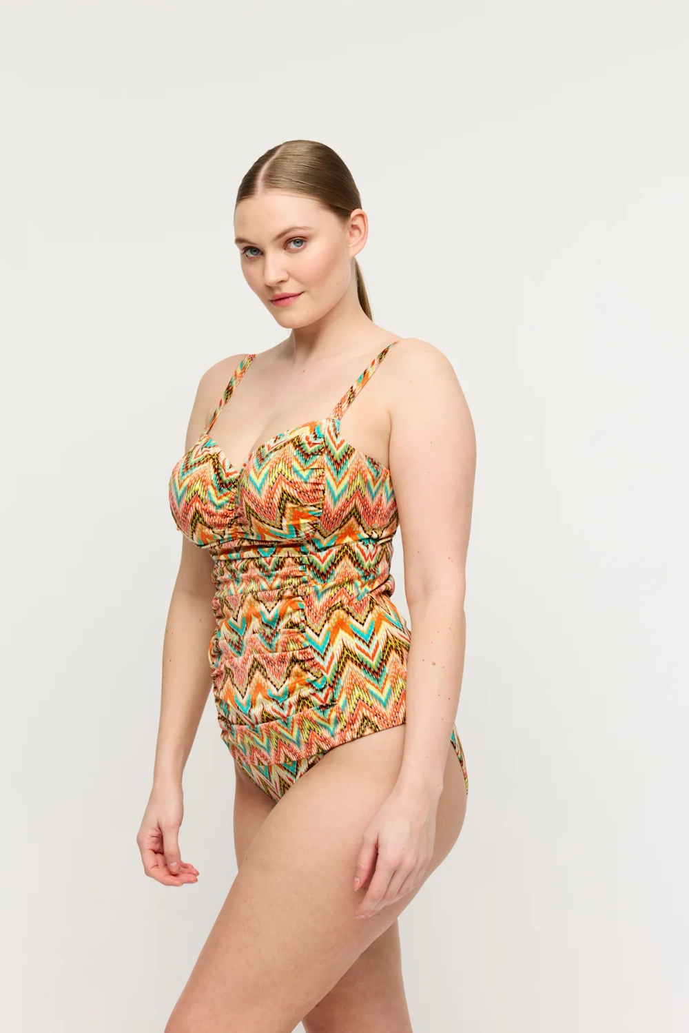 PRIMADONNA Swim Tubou Топ танкини полная чаша, разноцветный