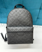 Мужской черный рюкзак Louis Vuitton Discovery PM с узором монограм