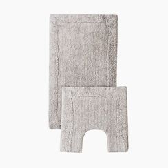 LUNA (серая) Набор ков. для ванной комнаты 60х100 и 50х50