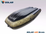 Лодка надувная моторная solar-420 strela jet tunnel