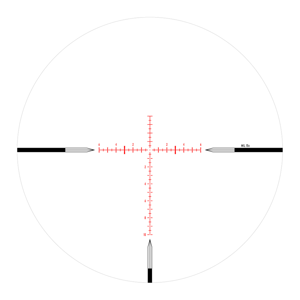Прицел оптический Veber Wolf Alfa 3-15x44 SF MR2