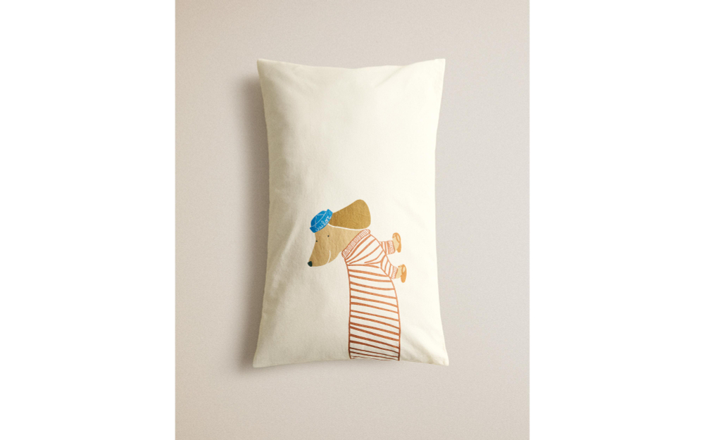 Наволочка Zara Home, хлопок 100%, однотонный, 1610/091 · арт. 1610/091-2