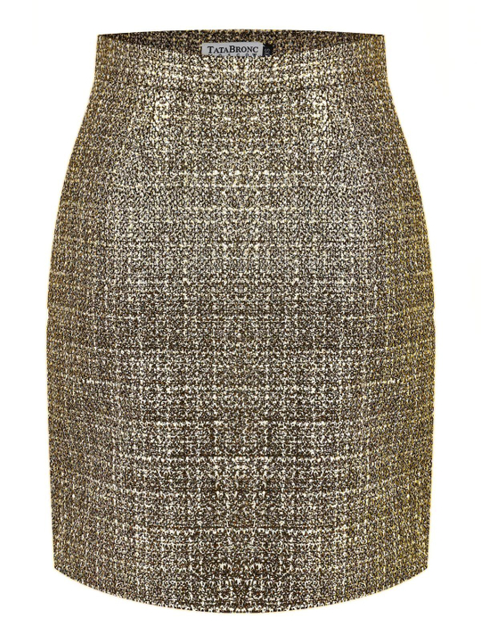 Юбка Metalica средняя золото