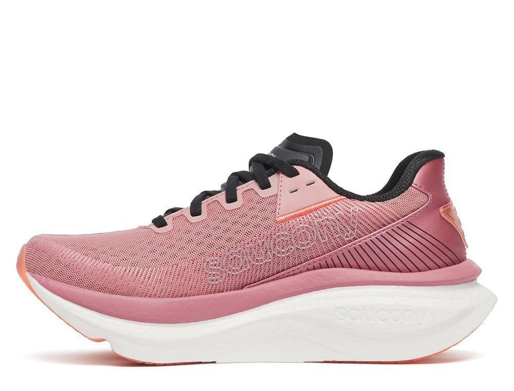Кроссовки для бега женские Saucony Endorphin Azura W Розово-оранжевые