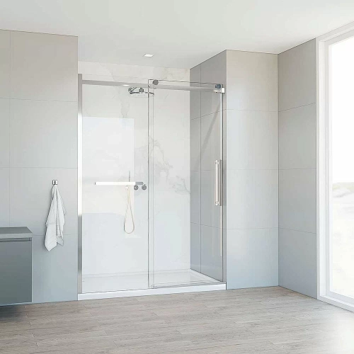 Душевая дверь Vincea Como Soft VDS-1CS140CL 140 профиль хром/стекло прозрачное