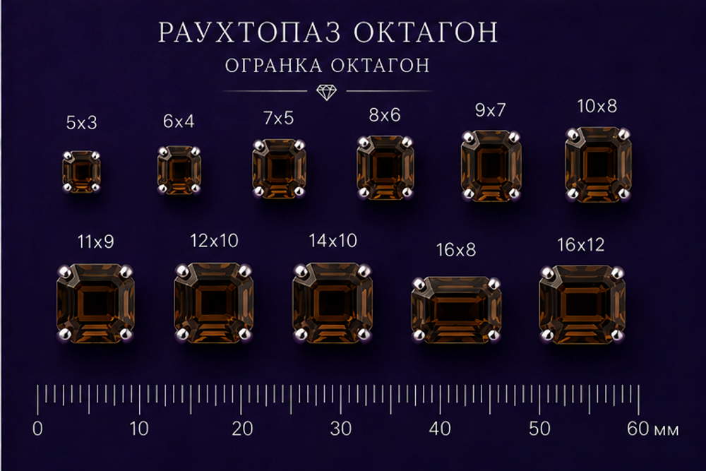 Раухтопаз Октагон