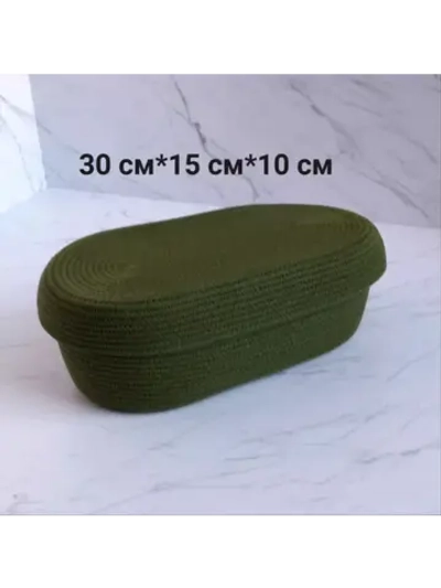 Плетеная корзина для хранения