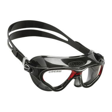 Очки-маска для плавания Cressi Cobra прозрачные линзы