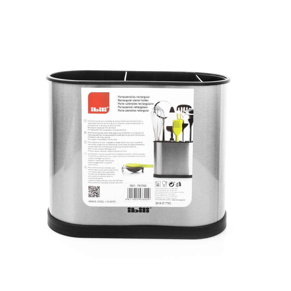 Подставка для кухонных аксессуаров 22х18см Ibili Prisma 797250