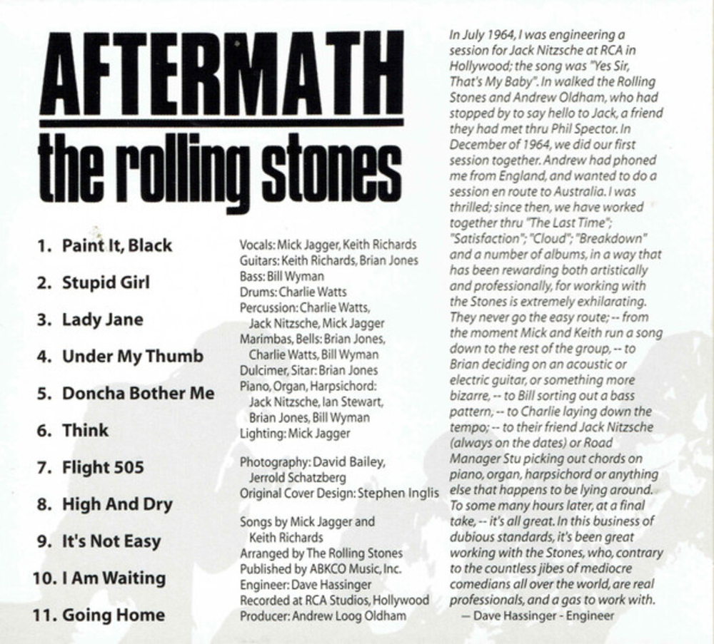 The Rolling Stones / Aftermath (SACD)