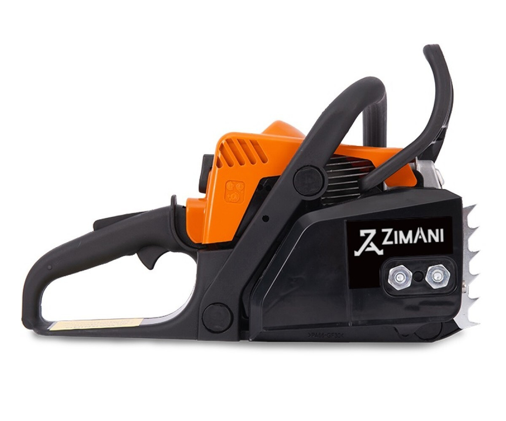 Бензопила ZimAni CS/MS180 Black Edition (31,8см³., 2л.с., 16",3/8, 1,3мм 55звеньев