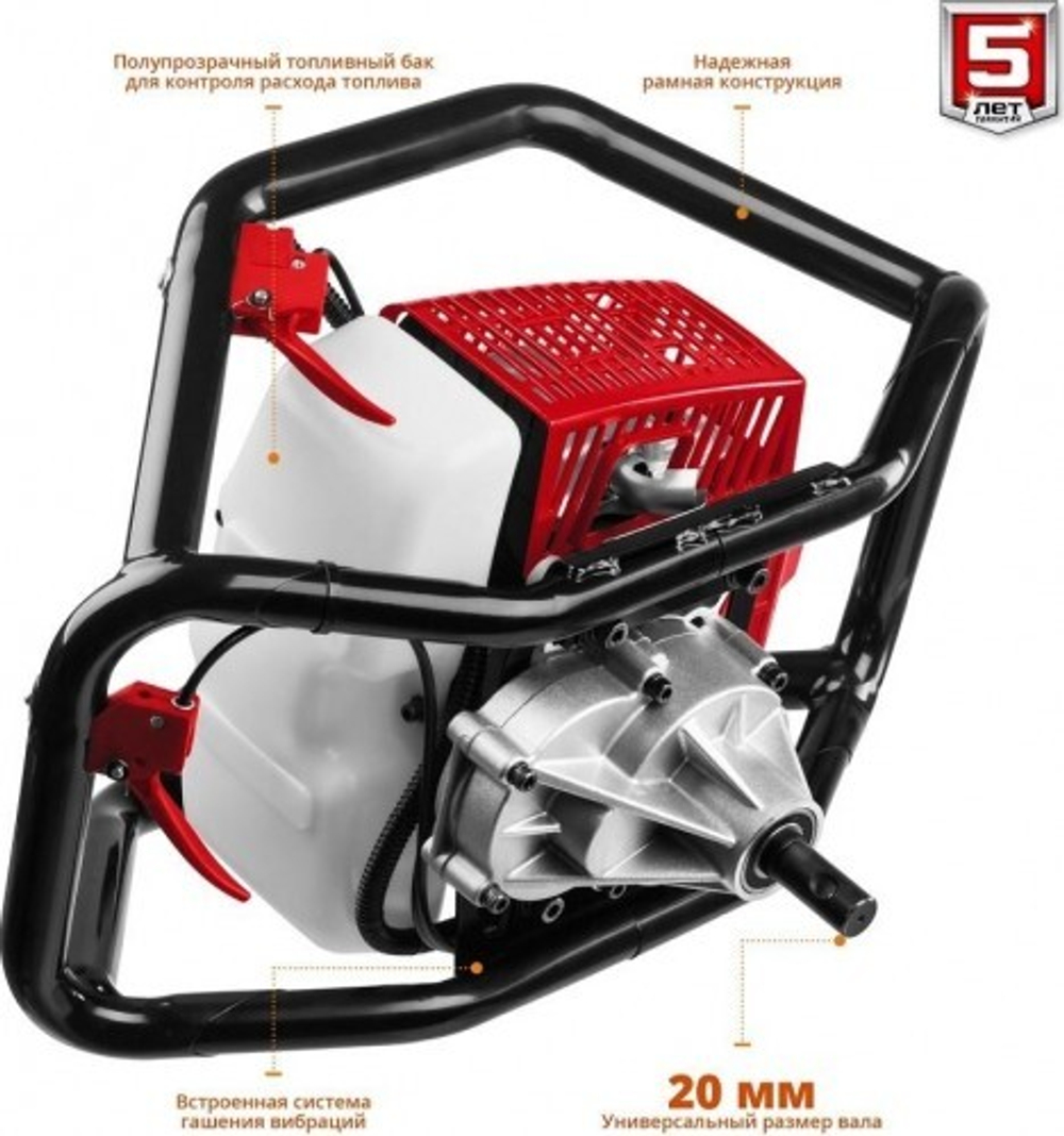 Мотобур ЗУБР МБ2-300Н МБ2-300 Н