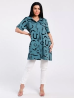 Туника-рубашка хлопок большие размеры