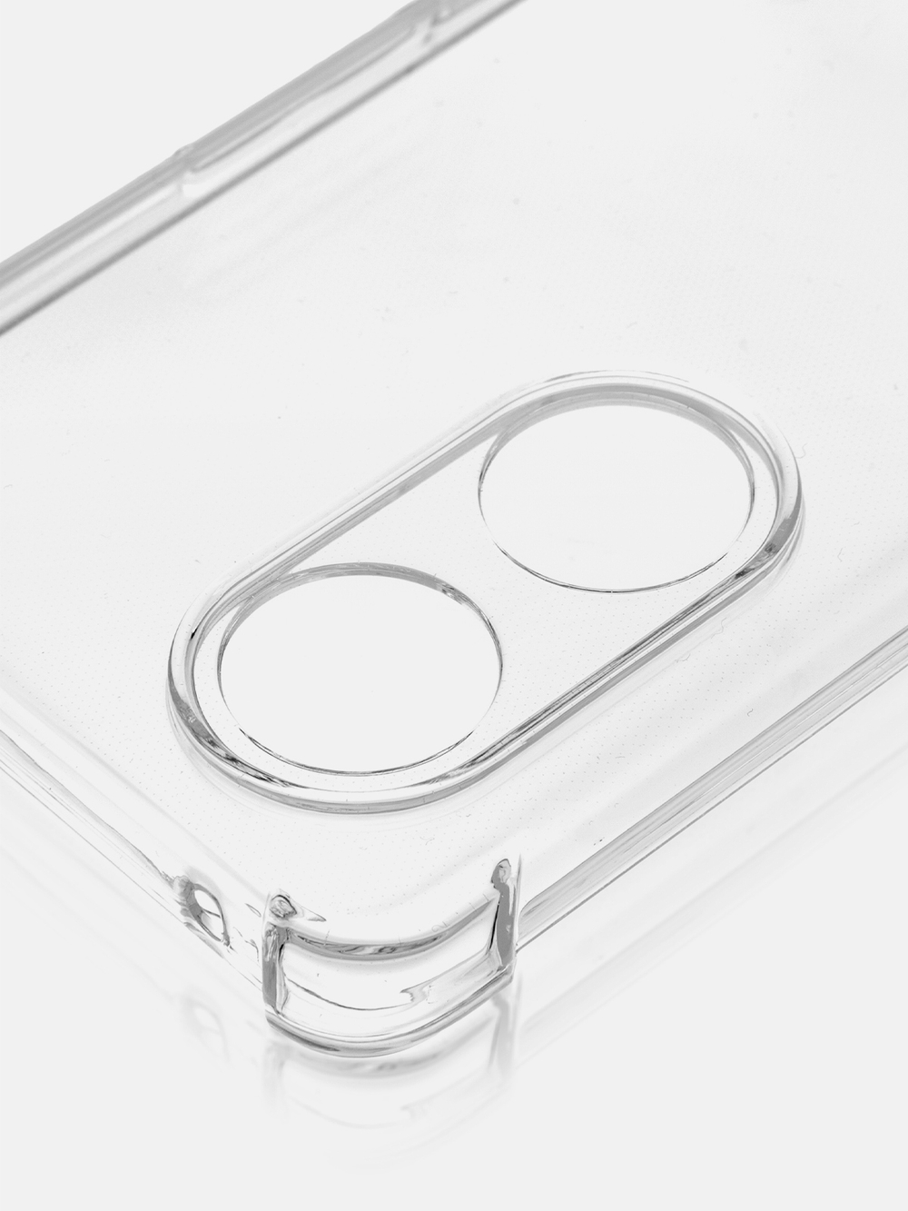 Чехол ROSCO для OPPO Reno8 T 5G (арт.OPPO-R8T(5G)-HARD-TPU-TRANSPARENT)