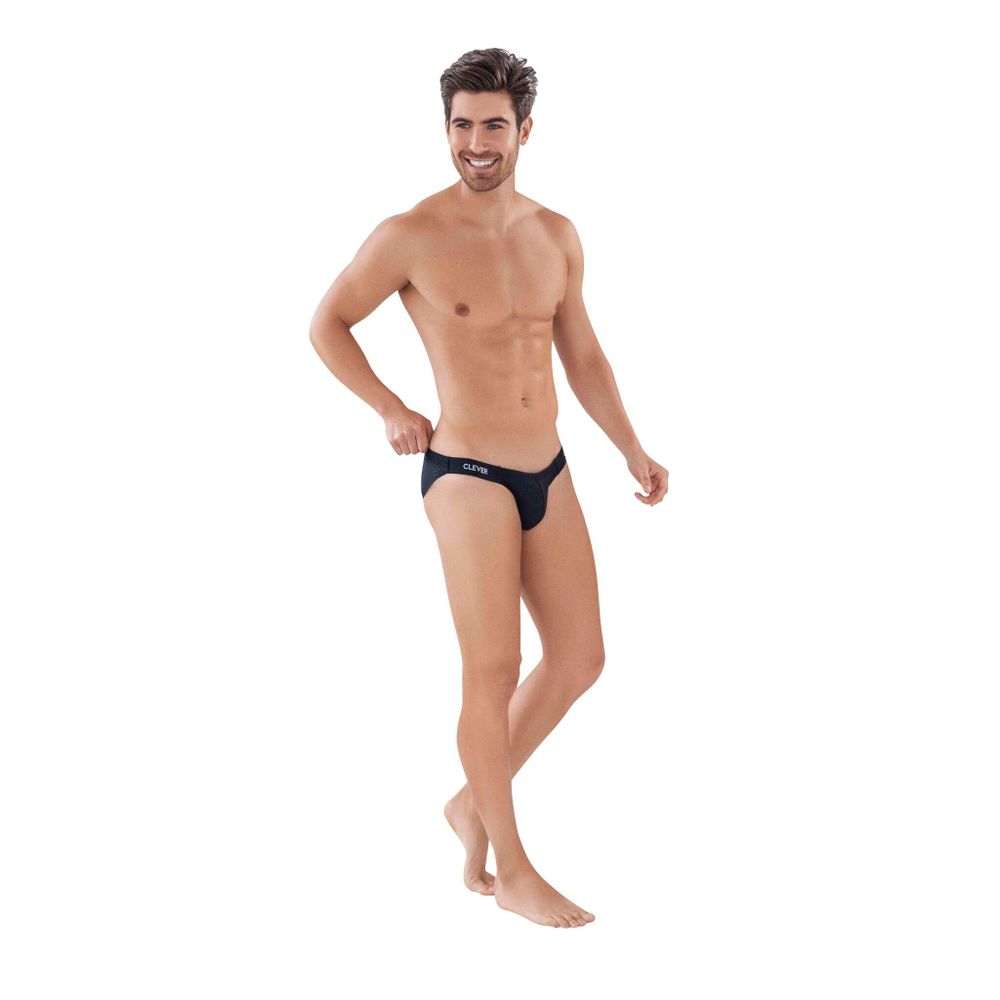 Мужские трусы слипы черные Clever SECRETS BRIEF 087511