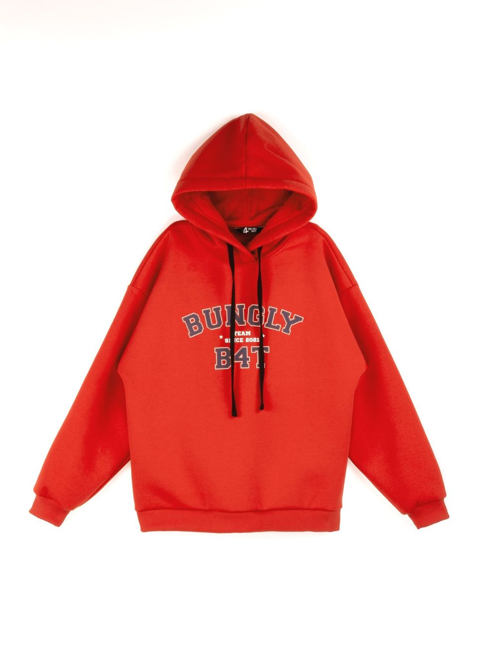 Худи оверсайз с печатью "ТОМАТ" утепленное