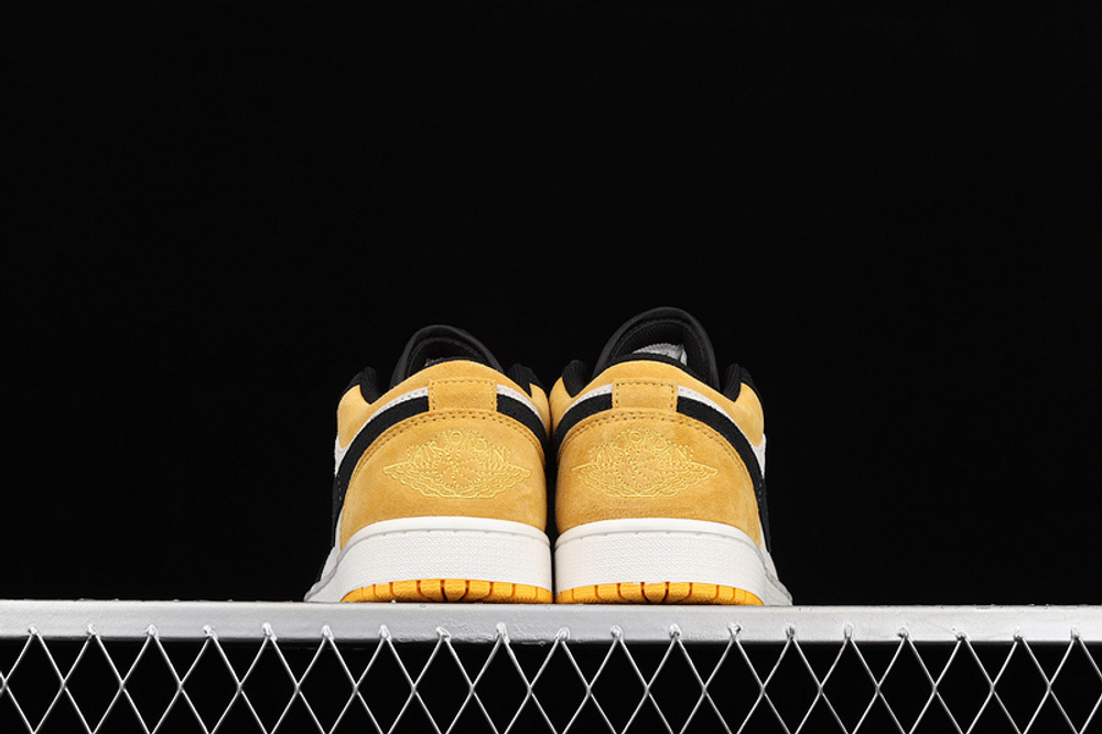 Nike air jordan 1 low sail/gym red-university gold sale
