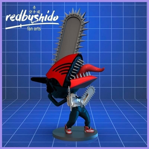 Denji Дэнджи Chibi Funko POP Человек бензопила Chainsaw Man Коллекционная Фигурка Аниме