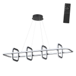 359185 OVER NT23 312 черный Светильник подвесной диммируемый, в комплекте пульт ДУ IP20 LED 4000К 175W 220V ONDO