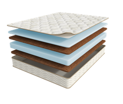 Матрас анатомический Fitness Hard, пружинный