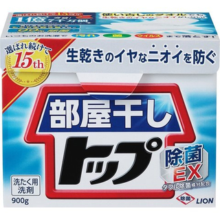 Порошок стиральный универсальный Lion Япония TOP, антибактериальный, 900 г