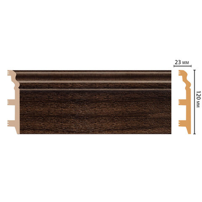 Плинтус Decomaster D233 D233-438 ДМ