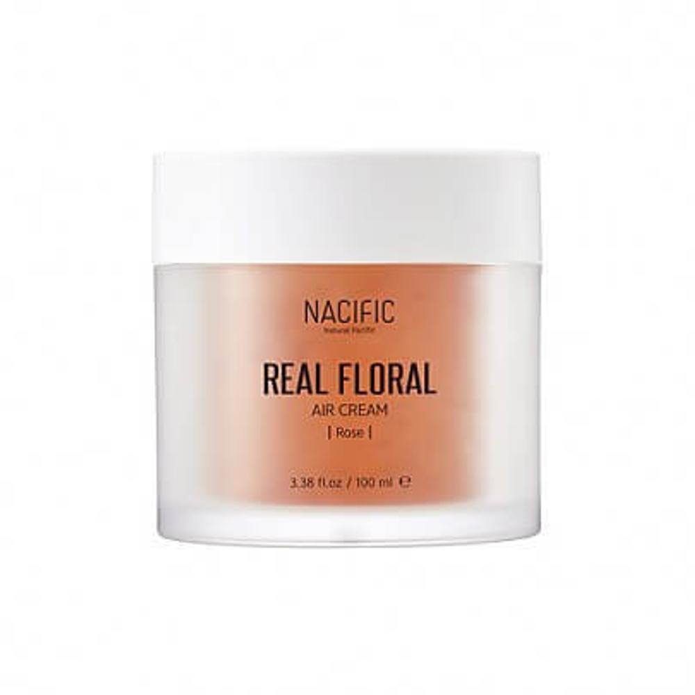 Гель-крем легкий с лепестками розы Nacific Real Floral Air Cream Rose, 100 мл