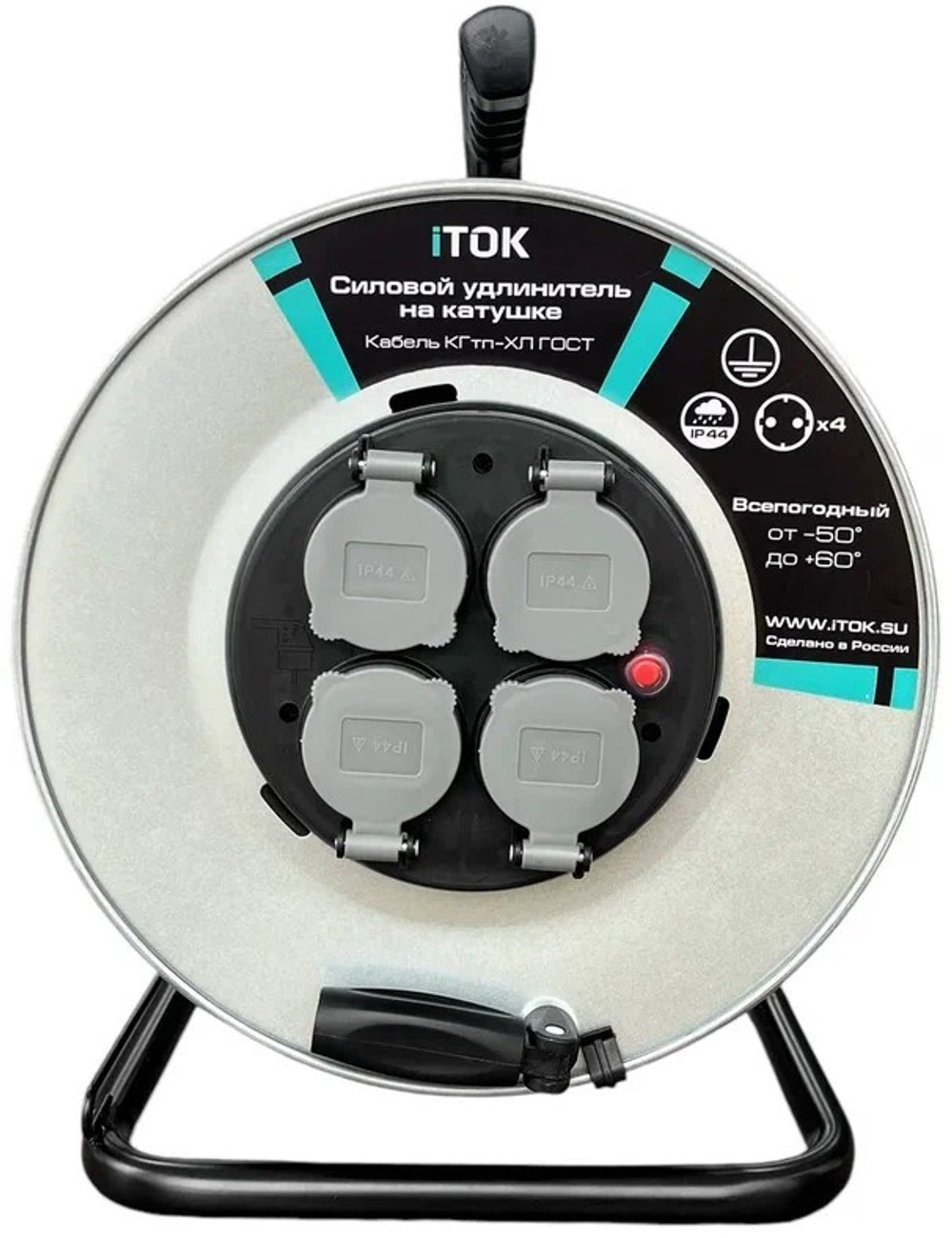 Удлинитель силовой iTOK i-CONNECT-PRO-SUK-M-T-KG-325-4-44-30